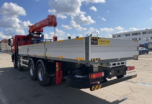HONGYAN GENLYON SAIC-IVECO 8×4 (МРМ 40т) КМУ UMM 816T (8т)